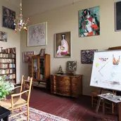 Das Atelier von Jeanne Mammen am Kurfürstendamm 29