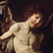 Michelangelo Merisi da Caravaggio: Amor als Sieger, 1601/02
