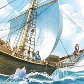 Illustration »In 60 Minuten um die Welt«