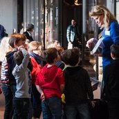 Familienworkshop im Neuen Museum