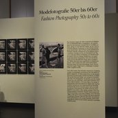 Ausstellungsansicht "Rico Puhlmann. Fashion Photography 50s–90s"