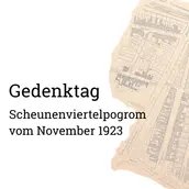 VISUAL Scheunenviertelpogrom 1923 Gedenktag