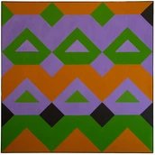 Facade, 1973, Acryl auf Leinwand, 150x130cm