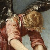 Juan Antonio de Frías y Escalante, Der Engel weckt den Propheten Elias in der Wüste (Detail), ca. 1665/69