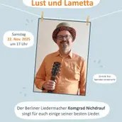 VISUAL Komgrad Nichdrauf: Lieder über Liebe, Lust und Lametta