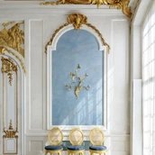 Blaue Galerie in den Neuen Kammern von Sanssouci