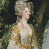 Joshua Reynolds, Lady Sunderlin (Detail), 1786