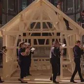 Annika Kahrs, Le Chant des Maisons, 2022, 4K Video und Sound Installation, Auftrag für die 16. Ausgabe der Biennale de Lyon