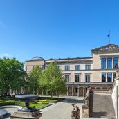 Außenansicht Museumsinsel, Kolonnaden