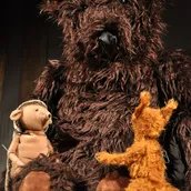 puppen.etc - Herr Eichhorn und der erste Schnee