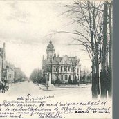 Historische Postkarte aus dem Tiergartenviertel