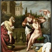 Artemisia Gentileschi: Bathseba im Bade