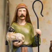 Krippenfigur Hirte
