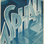 Alfred Herrmann, Asphalt, Lithografie, 1929