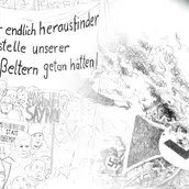 Illustrationen aus der Ausstellung „Die Nazis waren ja nicht einfach weg“