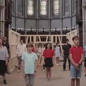 Annika Kahrs, Le Chant des Maisons, 2022, 4K video and sound installation, commissioned for the 16th edition of the Lyon Biennale