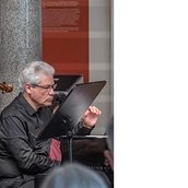 Die Violinistin Judith Ingolfsson und der Pianist Vladimir Stoupel