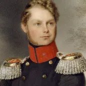 Unbekannter Künstler: Porträt des Prinzen Carl von Preußen in Uniform