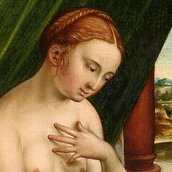 Georg Pencz, Venus und Amor (Detail), 1528–1529