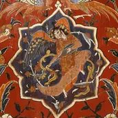 Detailaufnahme Aleppo-Zimmer, Ident. Nr.: I. 2862, Museum für Islamische Kunst