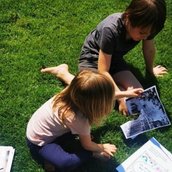 Kinder beim Workshop