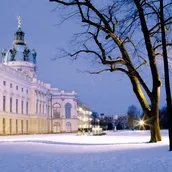 Winternacht am Schloss Charlottenburg