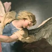Luca Giordano: Der hl. Michael besiegt den Teufel, Ausschnitt, um 1663