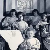 Giulia Andreani, Die Weberinnen (Dentellières), Detail, 2025