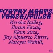 KEY VISUAL XJAZZ! Festival 2025 – Poetry meets präsentiert VERSE//PULSE