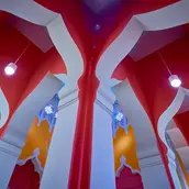 Innenansicht der Wilmersdorfer Moschee