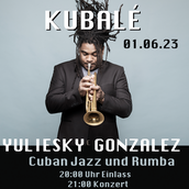 KEY VISUAL KUBALE de Yuliesky Gonzalez - Cuban Jazz @ Zig Zag Jazz Club