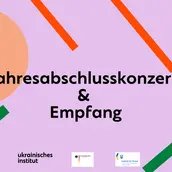 Key Visual | Jahresabschlusskonzert & Empfang des Ukrainischen Instituts in Deutschland