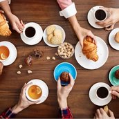 Kaffee-Kuchen-Klatsch