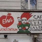 EWA, Schild Aussen
