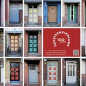 Collage Türen der Hufeisensiedlung
