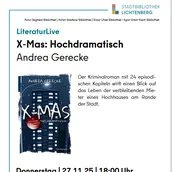 Veranstaltungen in Berlin: LiteraturLive mit "X-Mas: Hochdramatisch"