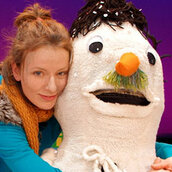 Steffi und der Schneemann
