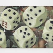 Different uncle 2, 2025 Oil on linen 30 x 40 x 2 cm 11 3/4 x 15 3/4 x 3/4 in (CI-IW-1899)