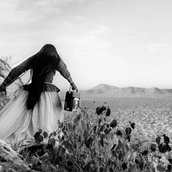 Mujer Angel, Desierto de Sonora, 1979