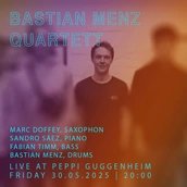 KEY VISUAL Bastian Menz Quartett
