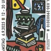 24. Antikmeile Suarezstraße, Plakat von Martin Furtwängler