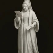 Skulptur von Sophie von der Pfalz, Kurfürstin von Hannover (1630 – 1714)