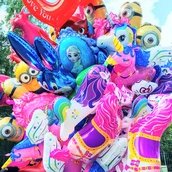 Bunte Luftballons