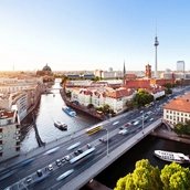 Spree Panorama mit Fernsehturm