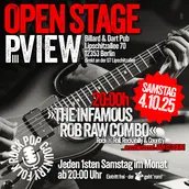 Veranstaltungen in Berlin: OPEN STAGE im PVIEW III