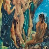 Drei weibliche Akte - das Urteil des Paris