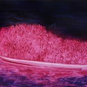 Xie Lei, Challenge, 2015, oil on canvas 200 x 300 cm