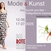 Aus Schrift wird Bild – Kalligrafische Impressionen von Katja Tränkner