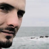 Porträt von Gauner, Vertreter der frühen Berliner Rap- und HipHop-Kultur