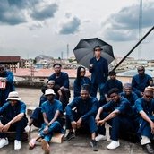 Die Band BANTU mit dem deutsch-nigerianischen Frontmann Adé Bantu